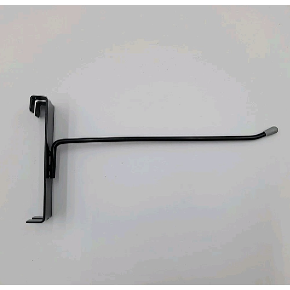 56- 6" Gridwall Hooks Black Hooks‎ For Grid Panel Displays Rubber Tip End